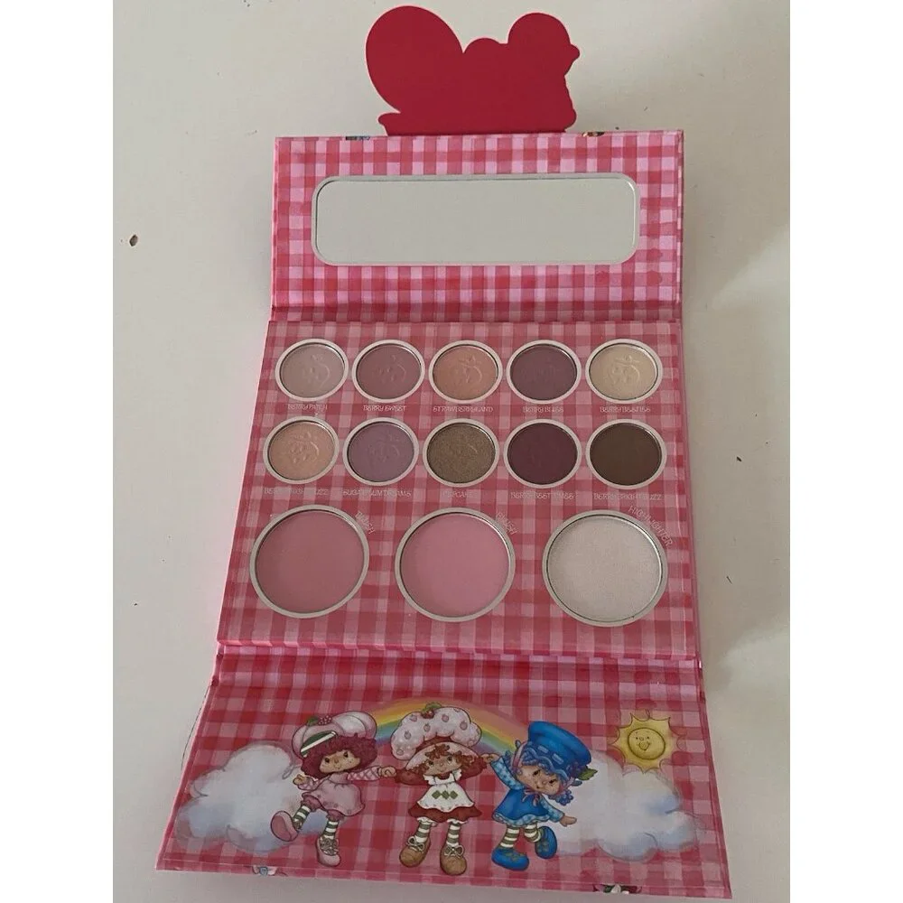 Strawberry Shortcake Complexion Palette‎ 10 Eyeshadow Highlighter & 2 Blush NEW